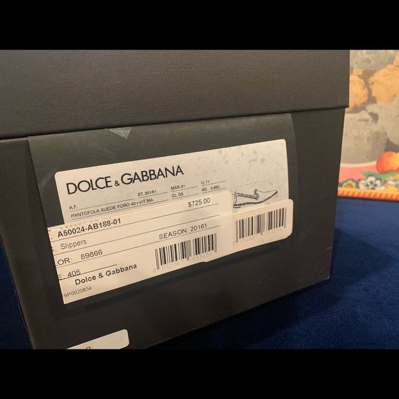 NEW Dolce & Gabbana purple loafers - Picture 4 of 4